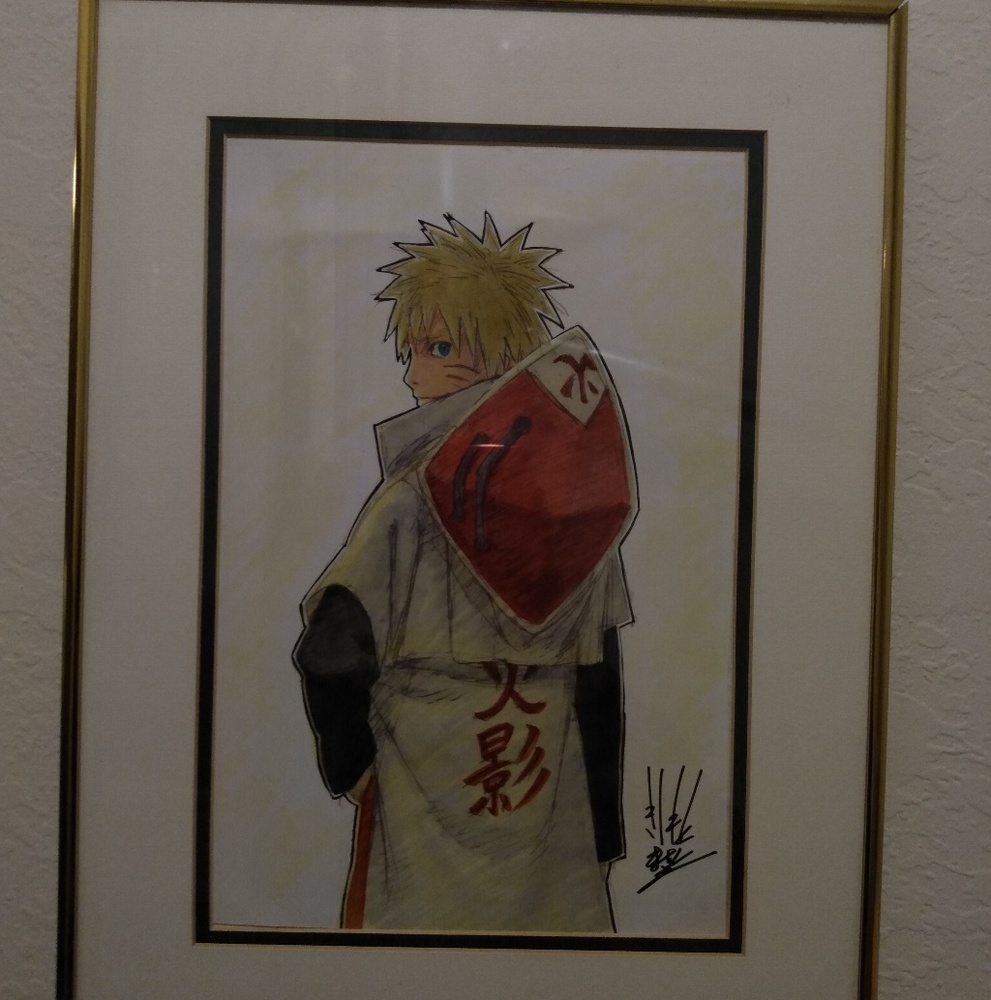Naruto picture frame